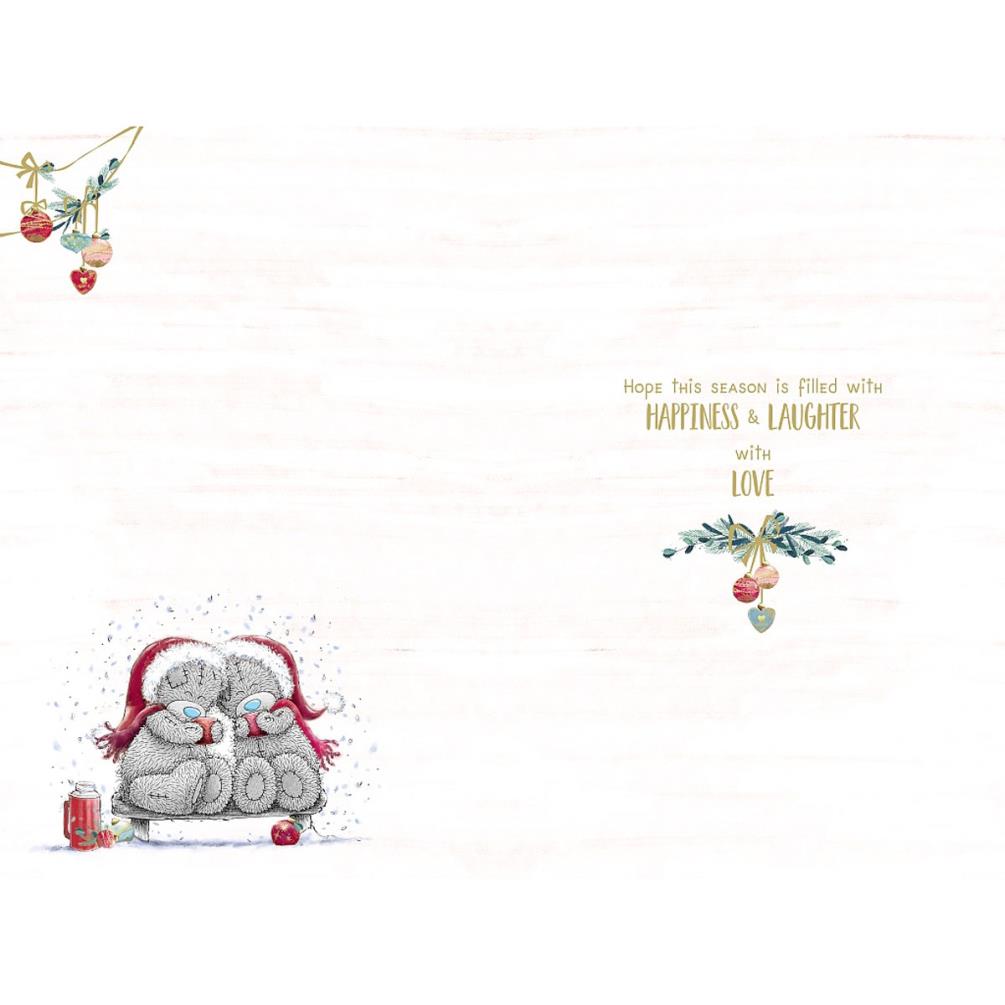 Auntie & Uncle Me to You Bear Christmas Card Extra Image 1